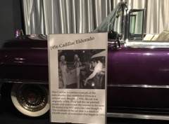 One of his many Cadillac's